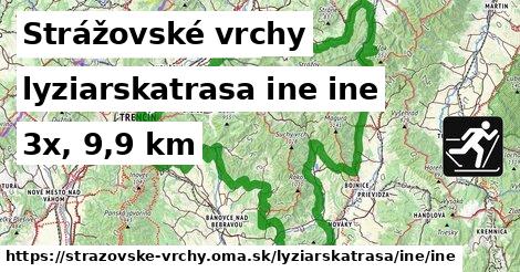 Strážovské vrchy Lyžiarske trasy iná iná