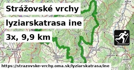 Strážovské vrchy Lyžiarske trasy iná 