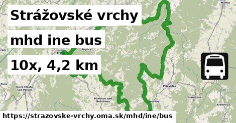 Strážovské vrchy Doprava iná bus