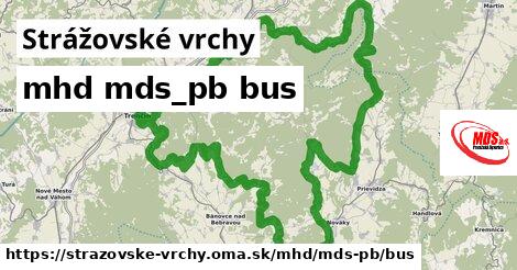 Strážovské vrchy Doprava mds-pb bus