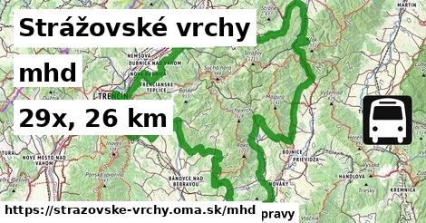 Strážovské vrchy Doprava  