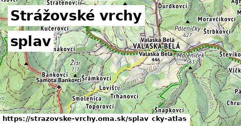 Strážovské vrchy Splav  