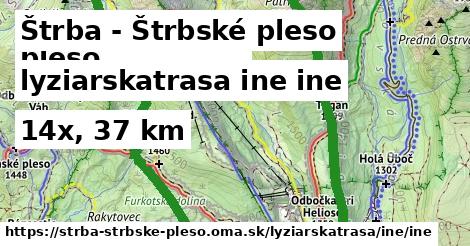 Štrba - Štrbské pleso Lyžiarske trasy iná iná