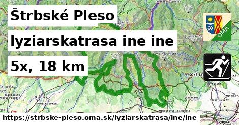 Štrbské Pleso Lyžiarske trasy iná iná