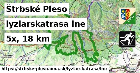 Štrbské Pleso Lyžiarske trasy iná 