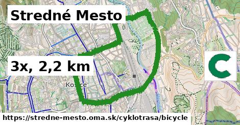 Stredné Mesto Cyklotrasy bicycle 