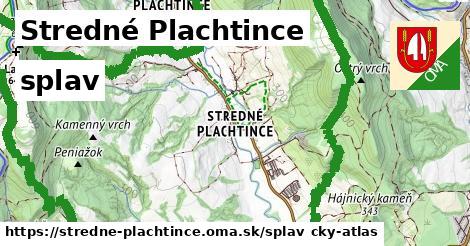 Stredné Plachtince Splav  