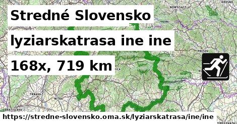 Stredné Slovensko Lyžiarske trasy iná iná