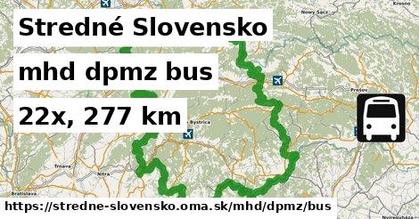 Stredné Slovensko Doprava dpmz bus