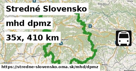 Stredné Slovensko Doprava dpmz 