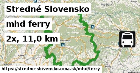 Stredné Slovensko Doprava ferry 