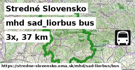 Stredné Slovensko Doprava sad-liorbus bus