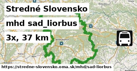 Stredné Slovensko Doprava sad-liorbus 