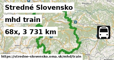 Stredné Slovensko Doprava train 