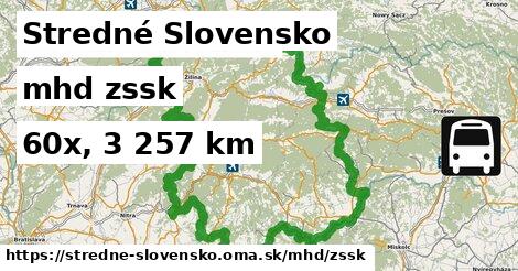 Stredné Slovensko Doprava zssk 