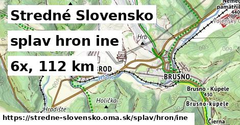 Stredné Slovensko Splav hron iná