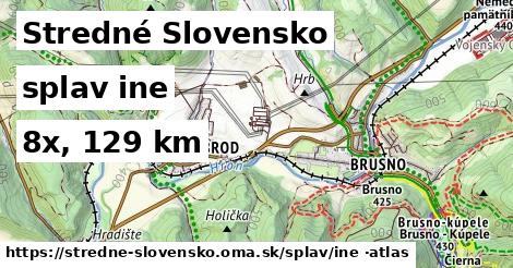 Stredné Slovensko Splav iná 