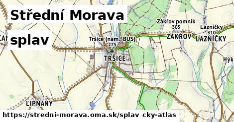 Střední Morava Splav  