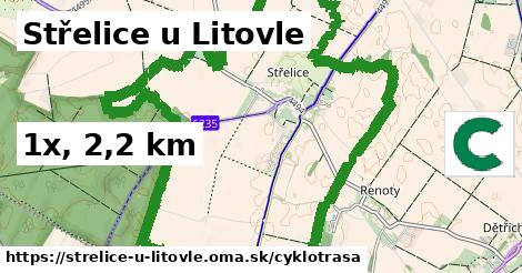 Střelice u Litovle Cyklotrasy  