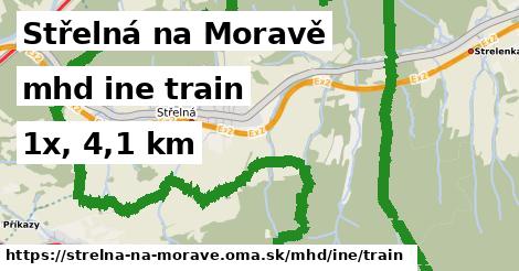 Střelná na Moravě Doprava iná train