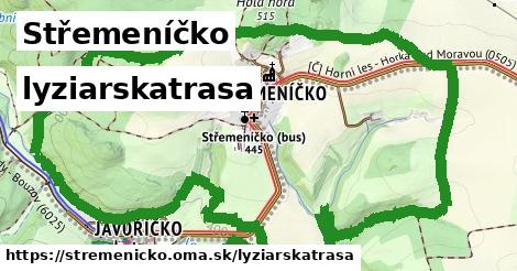 Střemeníčko Lyžiarske trasy  