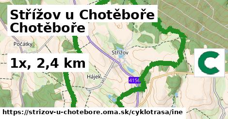 Střížov u Chotěboře Cyklotrasy iná 