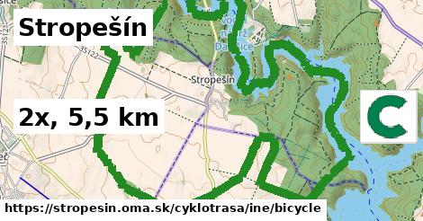 Stropešín Cyklotrasy iná bicycle