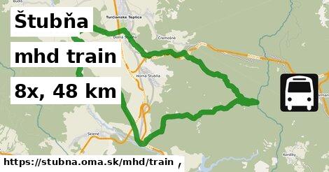 Štubňa Doprava train 