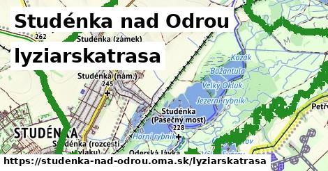 Studénka nad Odrou Lyžiarske trasy  