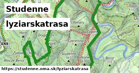 Studenne Lyžiarske trasy  