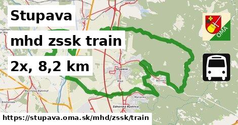 Stupava Doprava zssk train