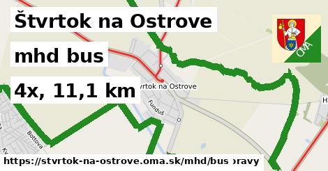 Štvrtok na Ostrove Doprava bus 