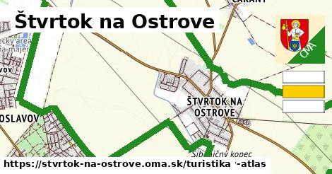 Štvrtok na Ostrove Turistické trasy  