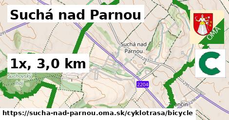 Suchá nad Parnou Cyklotrasy bicycle 