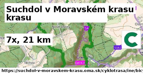 Suchdol v Moravském krasu Cyklotrasy iná bicycle