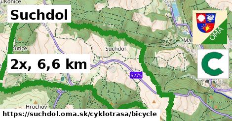 Suchdol Cyklotrasy bicycle 