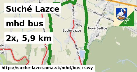 Suché Lazce Doprava bus 