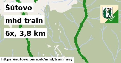 Šútovo Doprava train 