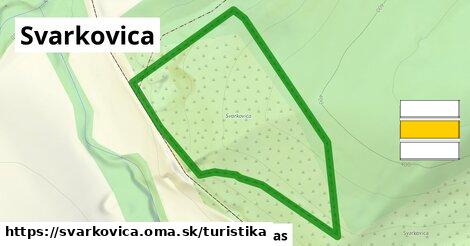 Svarkovica Turistické trasy  