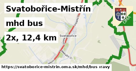 Svatobořice-Mistřín Doprava bus 