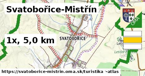 Svatobořice-Mistřín Turistické trasy  