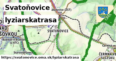 Svatoňovice Lyžiarske trasy  