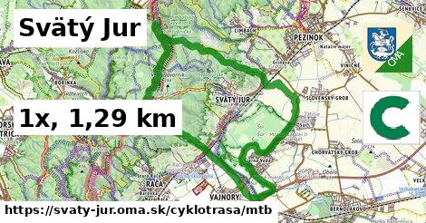Svätý Jur Cyklotrasy mtb 