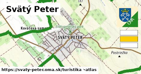 Svätý Peter Turistické trasy  