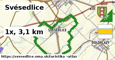 Svésedlice Turistické trasy  