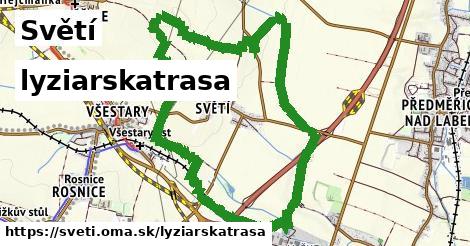 Světí Lyžiarske trasy  
