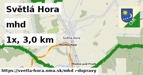 Světlá Hora Doprava  