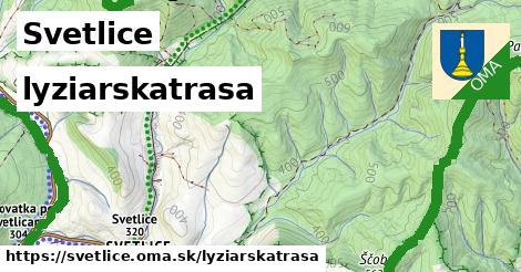 Svetlice Lyžiarske trasy  