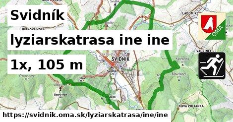 Svidník Lyžiarske trasy iná iná