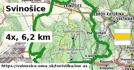 Svinošice Turistické trasy iná 